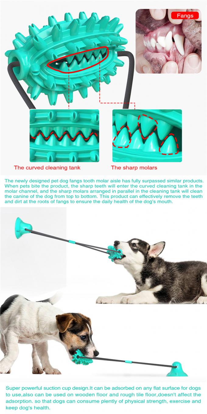 2021 κατασκευαστής των υψηλής ποιότητας δοντιών που καθαρίζουν τα παιχνίδια οδοντοβουρτσών σκυλιών με τα ελαστικά διαλογικά προϊόντα της Pet παιχνιδιών